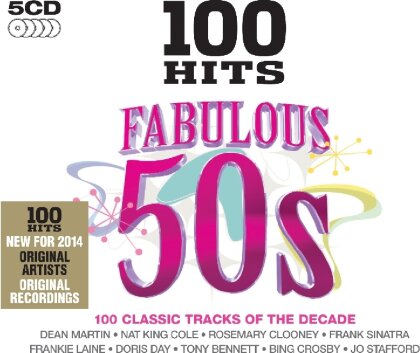 100 Hits - Various - Fabulous 50's (5 CDs)