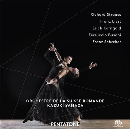 Richard Strauss (1864-1949), Franz Liszt (1811-1886), Erich Wolfgang Korngold (1897-1957), Ferruccio Busoni (1866-1924), … - Dance Music Vol. 2 (Hybrid SACD)