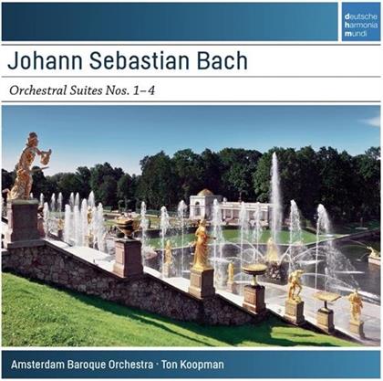 Johann Sebastian Bach (1685-1750), Ton Koopman & Amsterdam Baroque Orchestra - Orchestral Suites Nos. 1-4