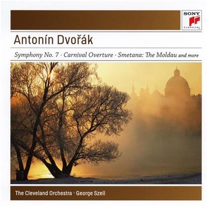 Antonin Dvorák (1841-1904), Friedrich Smetana (1824-1884), George Szell & The Cleveland Orchestra - Symphony No. 7, Carnival Overture / Die Moldau