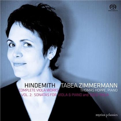 Paul Hindemith (1895-1963), Tabea Zimmermann & Thomas Hoppe - Complete Viola Works - Volume 2: Sonatas For Viola & Piano And Solo Viola (2 Hybrid SACDs)