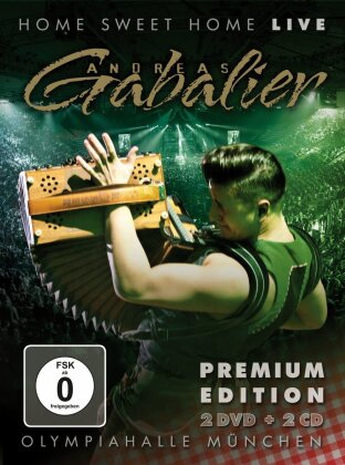 Andreas Gabalier - Home Sweet Home-Live in München - Premium Edition - Longbox (2 CDs + 2 DVDs)