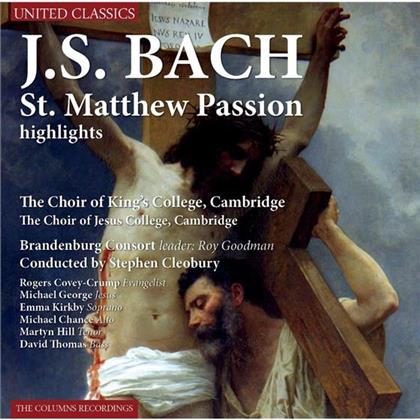 Johann Sebastian Bach (1685-1750), Sir Stephen Cleobury, Emma Kirkby, Martyn Hill & King's College Choir, Cambridge - St. Matthew Passion