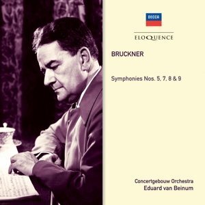 Anton Bruckner (1824-1896), Eduard van Beinum & Royal Concertgebouw Orchestra - Symphonies Nos 5,7,8,9 (4 CDs)