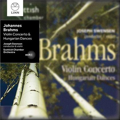 Johannes Brahms (1833-1897), Joseph Swensen & Scottisch Chamber Orchestra - Violin Concerto & Hungarian Dances