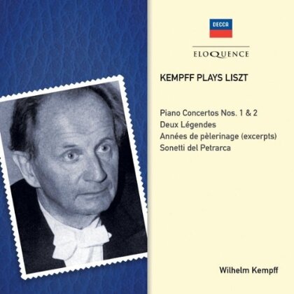 Franz Liszt (1811-1886), Wilhelm Kempff & London Symphony Orchestra Anthonycollins - Kempff Plays Liszt (2 CDs)