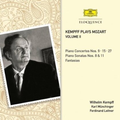 Wilhelm Kempff, Wolfgang Amadeus Mozart (1756-1791) & Symphonieorchester des Bayerischen Rundfunks - Kempff Plays Mozart - Volume 1 (2 CDs)