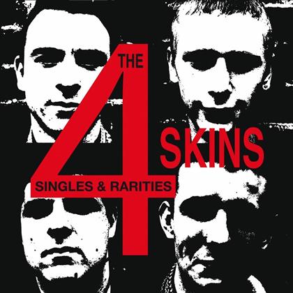 4 Skins - Singles & Rarities - Limited Let Them Eat Vinyl Edition - 1x Red / 1x White Vinyl (Colored, 2 LPs)