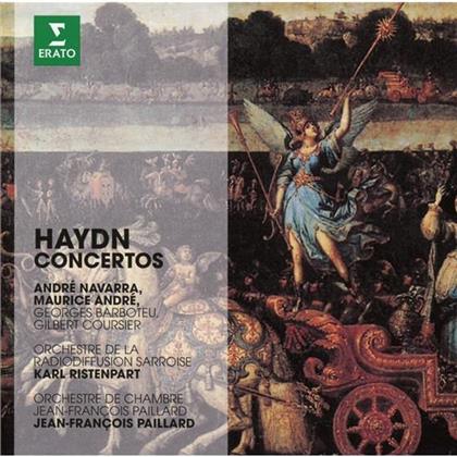 Joseph Haydn (1732-1809), Georges Barboteu, Maurice André & Andre Navarra - Konzerte-Trompetenkonzert-Cellokonzert Nr.2/+