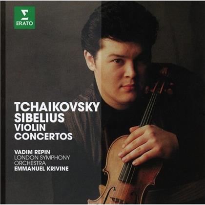 Peter Iljitsch Tschaikowsky (1840-1893), Jean Sibelius (1865-1957), Emmanuel Krivine & Vadim Repin - Violinkonzerte