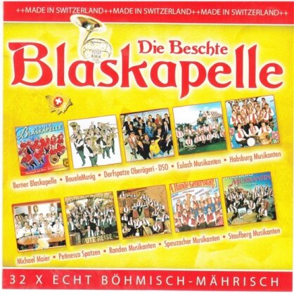 Die Beschte Blaskapelle - Made In Switzerland (2 CDs)