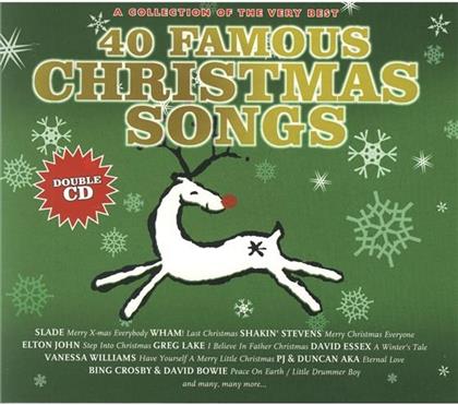 40 Famous Christmas Songs (2 CDs)