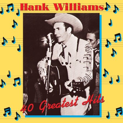 Hank Williams - 40 Greatest Hits - Music On Vinyl (2 LPs)