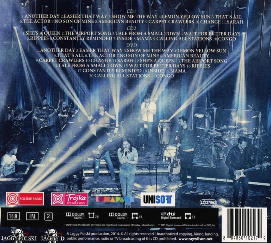 Genesis Vs Stiltskin (2 CDs + DVD) von Ray Wilson CeDe.ch