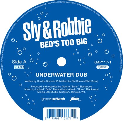 Sly & Robbie - Bed's Too Big (LP)