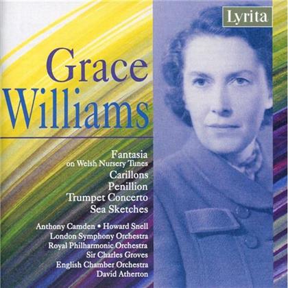 Anthony Camden (Ob) Howard Snell (Trp) Ray Allan, Sir Charles Groves, David Atherton, Grace Williams (1906-1977), Anthony Camden, … - Fantasia on Welsh Nursery Tunes, Carillons, Penillion, Trumpet Concerto, Sea Sketches