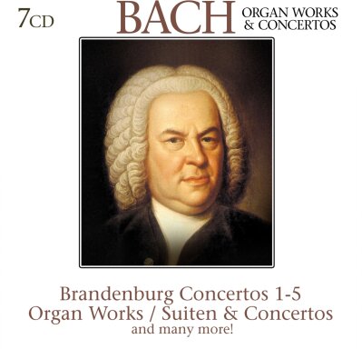 Johann Sebastian Bach (1685-1750) - Organ Works & Concertos (7 CDs)