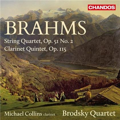 Brodsky Quartet & Johannes Brahms (1833-1897) - Quartett Op.51/2,Klarqn Op.115