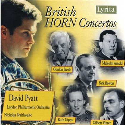 Sir Malcolm Arnold (1921-2006), Gordon Jacob, Ruth Gipps (1921-1999), York Bowen (1884-1961), Gilbet Vinter, … - Brittish Horn Concertos