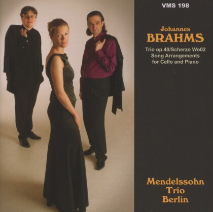 Mendelsohn Trio Berlin & Johannes Brahms (1833-1897) - Trio Op.40 - Scherzo Wo02 - Song Arrangements for Cello and Piano
