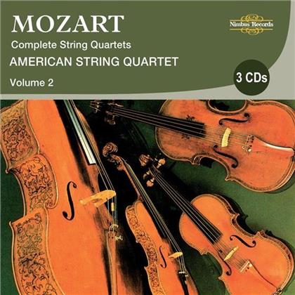 The American String Quartet, Wolfgang Amadeus Mozart (1756-1791), Peter Winograd, Laurie Camey, … - Quartett KV172, 168, 458, 590, 464, 173, 169, 156, 155, 465, 80, 158, 170, 160 (3 CDs)