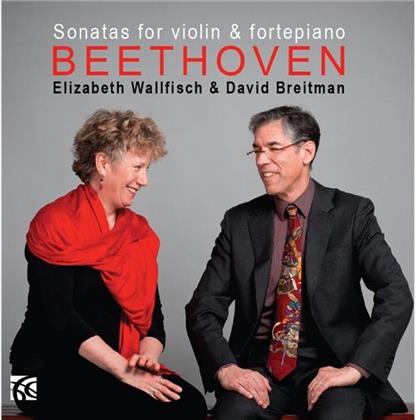 Ludwig van Beethoven (1770-1827), Elizabeth Wallfisch & David Breitman - The Sonatas For Violin & Piano (2 CDs)
