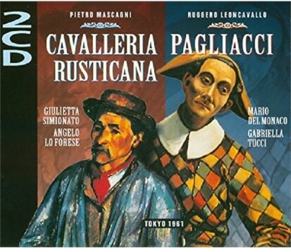 Giulietta Simionato, Angelo Lo Forese, Mario del Monaco, Gabriella Tucci, Pietro Mascagni (1863-1945), … - Cavalleria Rusticana / Pagliacci - Tokyo 1961 (2 CDs)