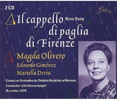 Magda Olivero, Edoardo Gimenez, Mariella Devia, Nino Rota (1911-1979), Elio Boncompagni, … - Il Cappello Di Paglia Di Firenze (2 CDs)