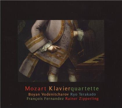 Boyan Vodenitcharov (Hamm) Ryo Terakado (Vl) Fra, Francois Fernandez, Rainer Zippperling, Wolfgang Amadeus Mozart (1756-1791), … - Klavierquartette