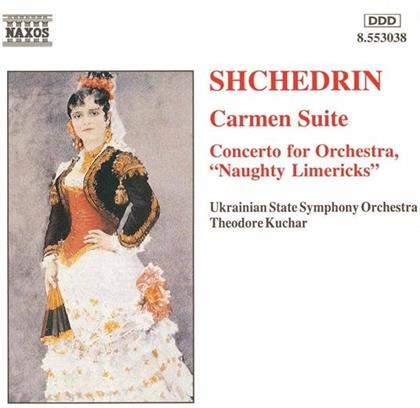 Rodion Shchedrin, Theodore Kuchar & Ukrainian State Symphony Orchestra - Carmen Suite / Konzert Für Orchester Naughty Limericks