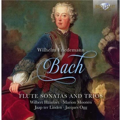 Wilhelm Friedemann Bach (1710 - 1784), Marion Moonen, Wilbert Hazelzet, Jaap Ter Linden & Jacques Ogg - Flute Sonatas And Trios