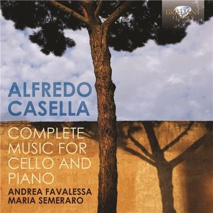 Alfredo Casella (1883-1947), Alfredo Casella (1883-1947), Andrea Favalessa & Maira Semeraro - Complete Music For Cello And Piano