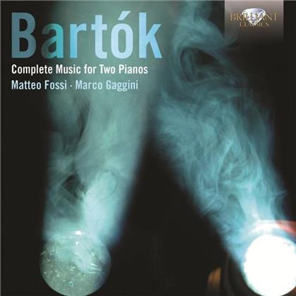 Béla Bartók (1881-1945), György Ligeti (1923-2006), Matteo Fossi & Marco Gaggini - Werke Für Zwei Klaviere - Complete Music For Two Pianos (2 CDs)