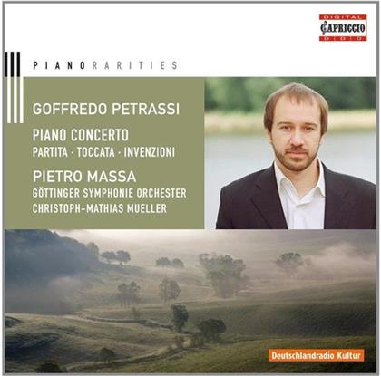 Goffredo Petrassi (1904-2003), Christoph-Mathias Müller, Pietro Massa & Göttinger Sinfonieorchester - Klavierkonzert / Partita / Toccata / Invenzioni