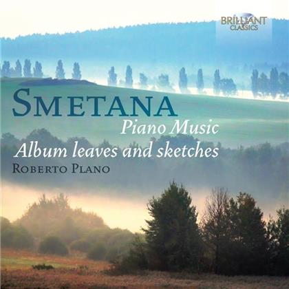 Friedrich Smetana (1824-1884) & Roberto Plano - Klavierwerke - Piano Music - Album Leaves And Sketches