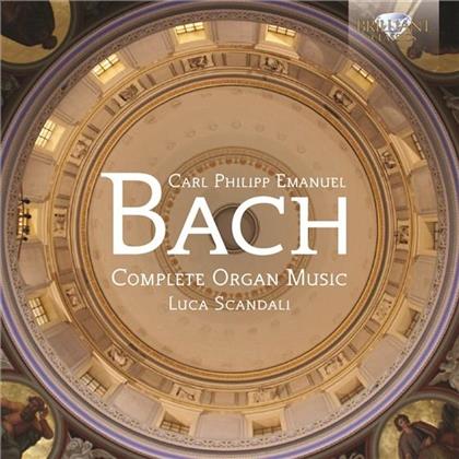 Carl Philipp Emanuel Bach (1714-1788) & Luca Scandali - Samtliche Orgelwerke - Complete Organ Music (2 CD)