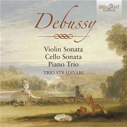 Trio Stradivari, Claude Debussy (1862-1918), Federico Guglielmo, Luigi Puxeddu & Jolanda Violante - Violinsonata, Cellosonata, Pianotrio