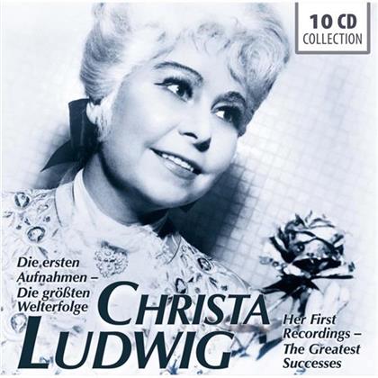 Christa Ludwig - Die Ersten Aufnahmen - Dir Groessten Welterfolge (10 CDs)
