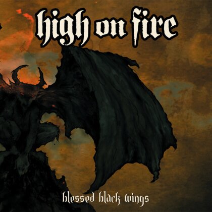 High On Fire - Blessed Black Wings (Deluxe Edition, Orange/Green/Gold Splatter Vinyl, 2 LPs)