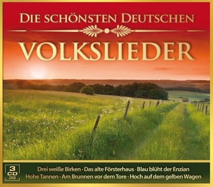 Die Schönsten Deutschen Volkslieder - Various - Euro Trend (3 CD)