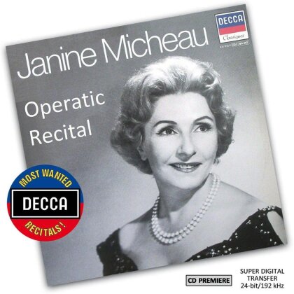 Janine Micheau - Operatic Recital