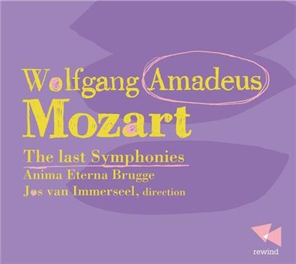 Wolfgang Amadeus Mozart (1756-1791), Jos van Immerseel & Anima Eterna - The Last Symphonies - Die letzten Sinfonien