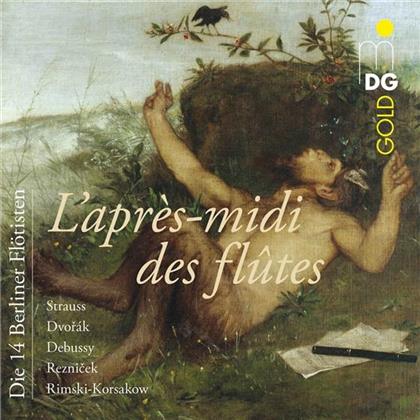 Die 14 Berliner Flötisten, Nikolai Rimsky-Korssakoff (1844-1908), Claude Debussy (1862-1918), Richard Strauss (1864-1949), … - L'apres-Midi Des Flutes