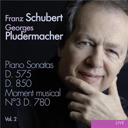 Franz Schubert (1797-1828) & Georges Pludermacher - Piano Sonatas, Moment Musical
