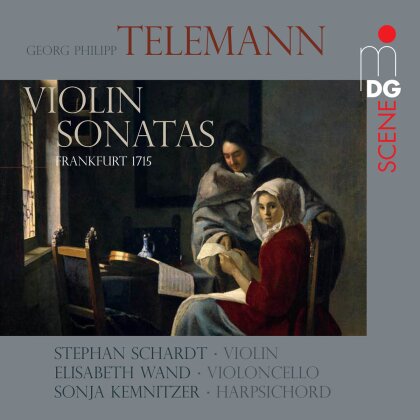 Georg Philipp Telemann (1681-1767), Stephan Schardt, Elisabeth Wand & Sonja Kemnitzer - Violin Sonaten, Frankfurt 1715 (Hybrid SACD)
