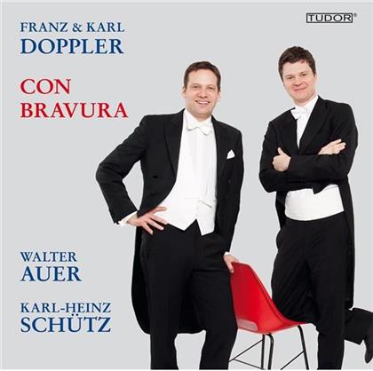 Walter Auer, Karl-Heinz Schuetz, Christoph Traxler, Franz Doppler (1821-1883) & Karl Doppler (1826-1900) - Con Bravura