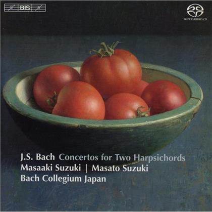 Johann Sebastian Bach (1685-1750), Masaaki Suzuki, Masato Suzuki & Bach Collegium Japan - Concertos For Two Harpsichords BWV 1062, 1061, 1060 / Suite 1 arr.For 2 Harpsichords