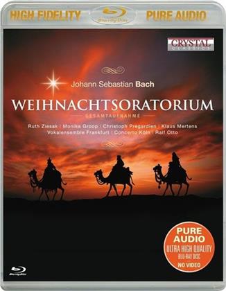 Ruth Ziesack, Monica Groop, Christoph Prégardien, Klaus Mertens, Johann Sebastian Bach (1685-1750), … - Weihnachtsoratorium - Bluray Only - Pure Audio