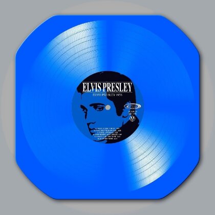 Elvis Presley - --- - Blue Octagon Shaped, Limited Edition (Colored, LP)