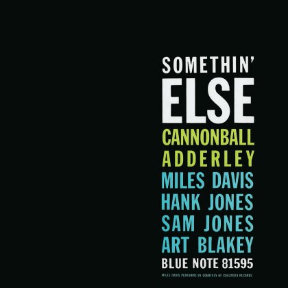 Cannonball Adderley - Somethin' Else - Blue Note (LP + Digital Copy)